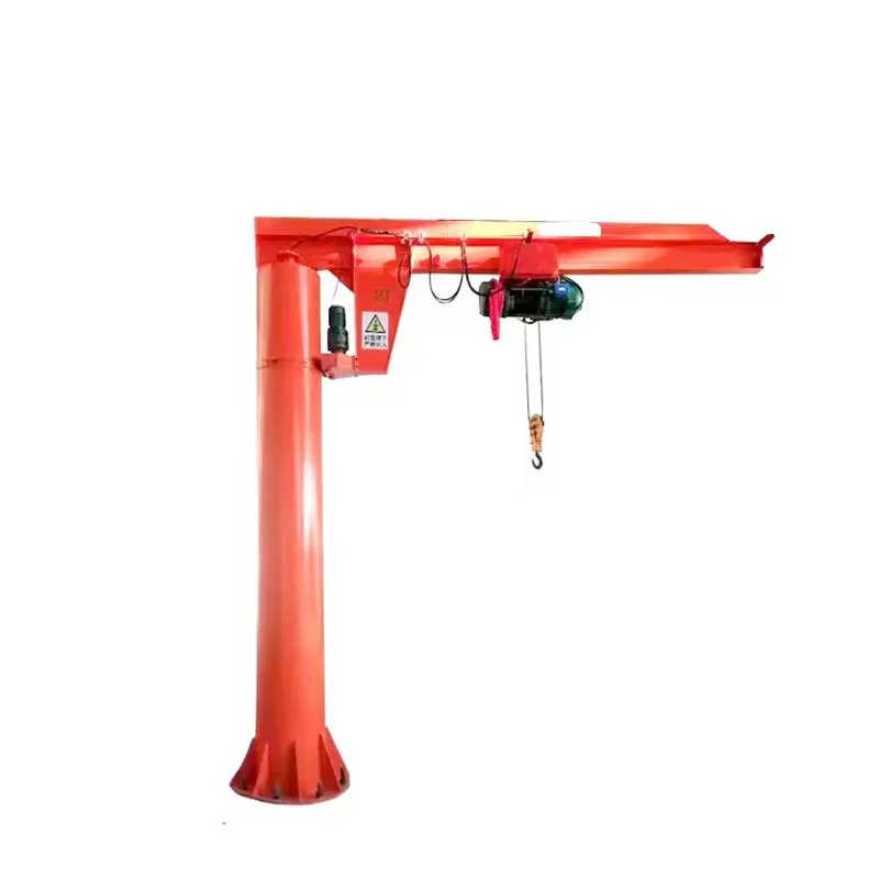 5t Free Standing Floor Mounted Column Industrial Portable Jib Crane with Hoist