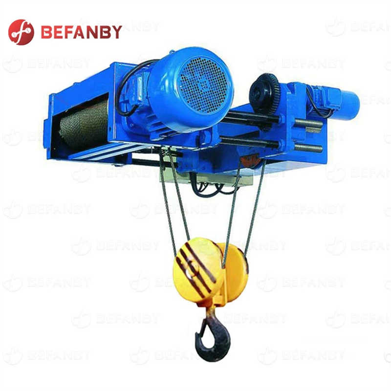 High Quality Power Station Single Girder Wire Rope Hoist