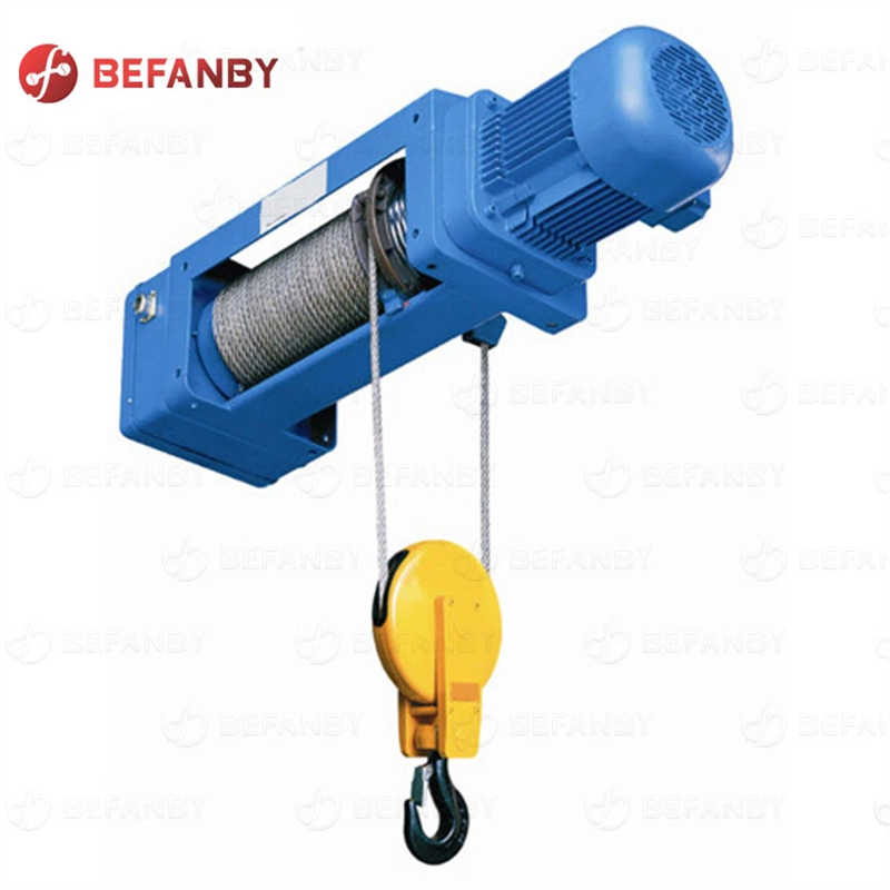 High Quality Power Station Single Girder Wire Rope Hoist