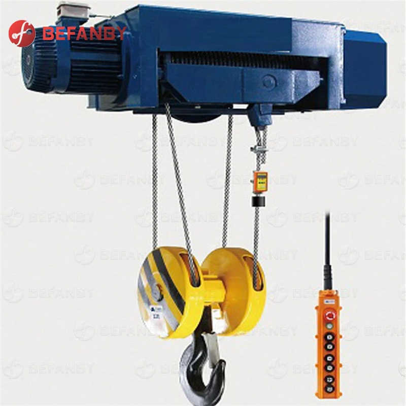 High Quality Power Station Single Girder Wire Rope Hoist