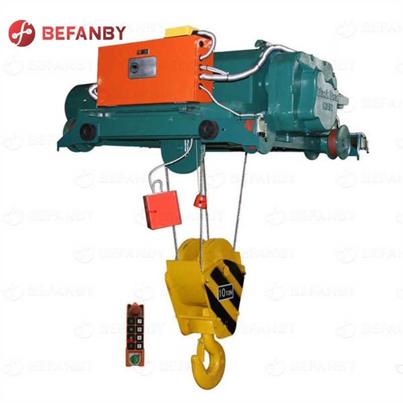 High Quality Power Station Single Girder Wire Rope Hoist