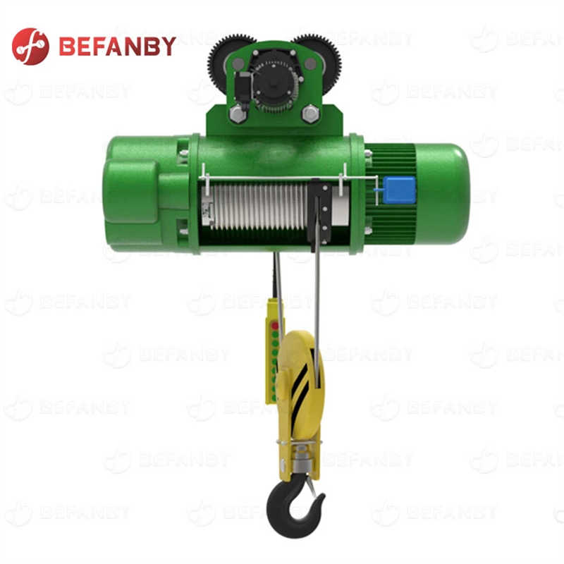 Industry Suspension Hoist Lift Steel Plate Electric Wire Rope Hoist