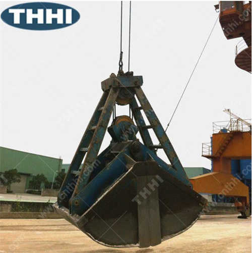 Mechanical Type Two Ropes Bulk Grab