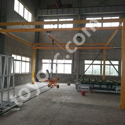 Rrail Traveling Flexible Light Weight Single Beam Overhead Crane