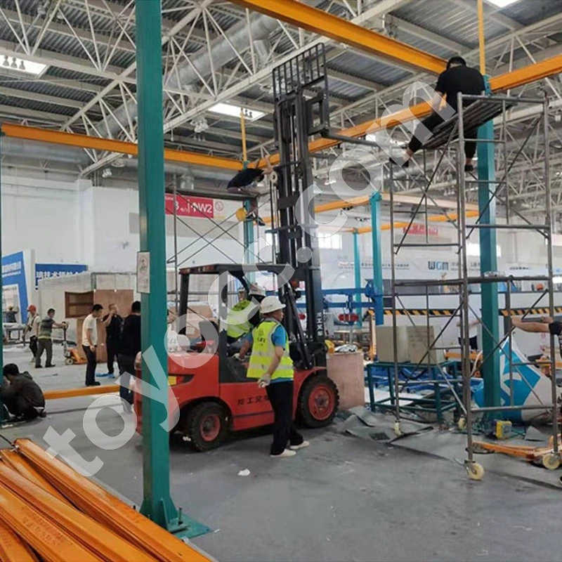 Rrail Traveling Flexible Light Weight Single Beam Overhead Crane