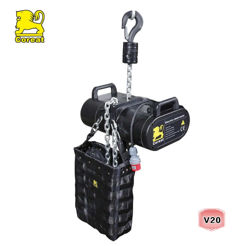 Coreat Entertainment Stage Truss Electric Chain Hoist CE Certificate D8 Plus