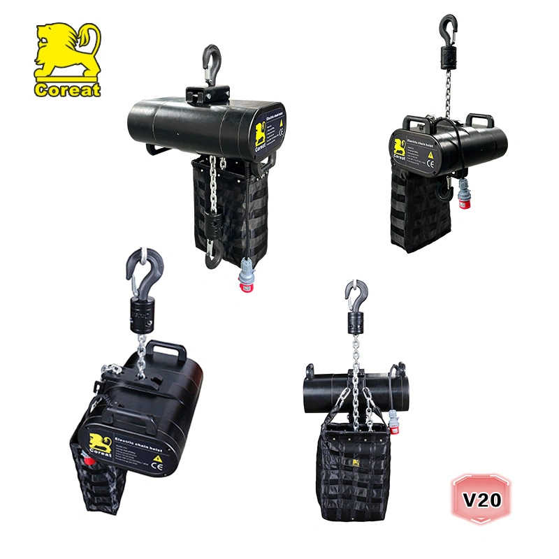 Over Load Protector Stage Motor 2000kg Chain Hoist for Line Array