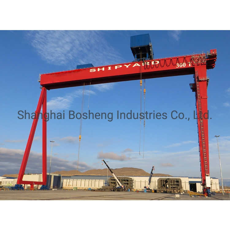 New Designed Shipbuilding Crane Goliath Crane 900t Shipyard Crane