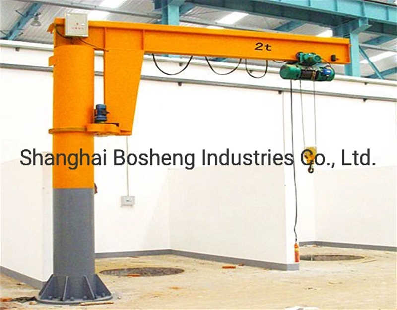 Yt High Quality Bz Model 0.5~5 Ton Column Cantilever Crane