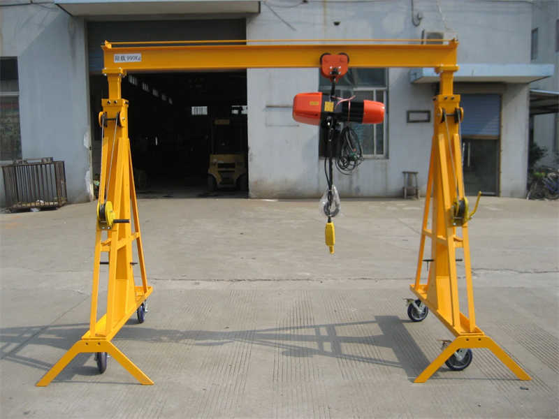 Portable Compact Girder I-Beam Girder Movable Mini Gantry Crane