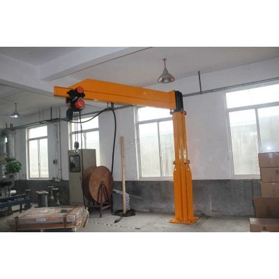 Motor Rotation Arm Lift Jib Crane with Electric Chain Hoist