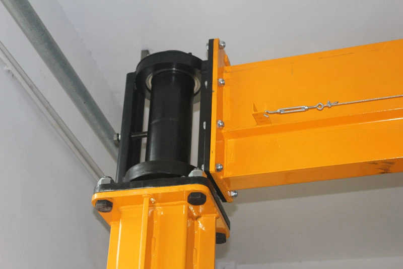 Motor Rotation Arm Lift Jib Crane with Electric Chain Hoist