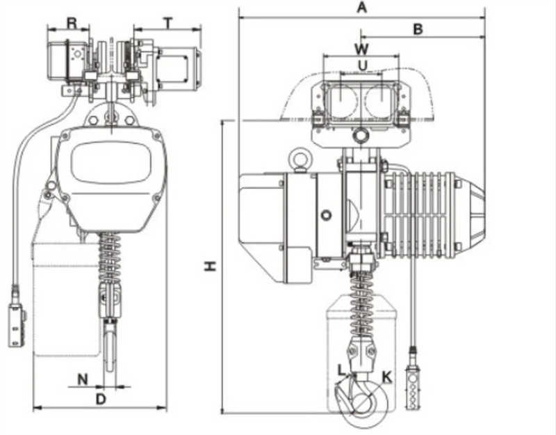 Building Hoist of 3ton Electric Chain Hoist