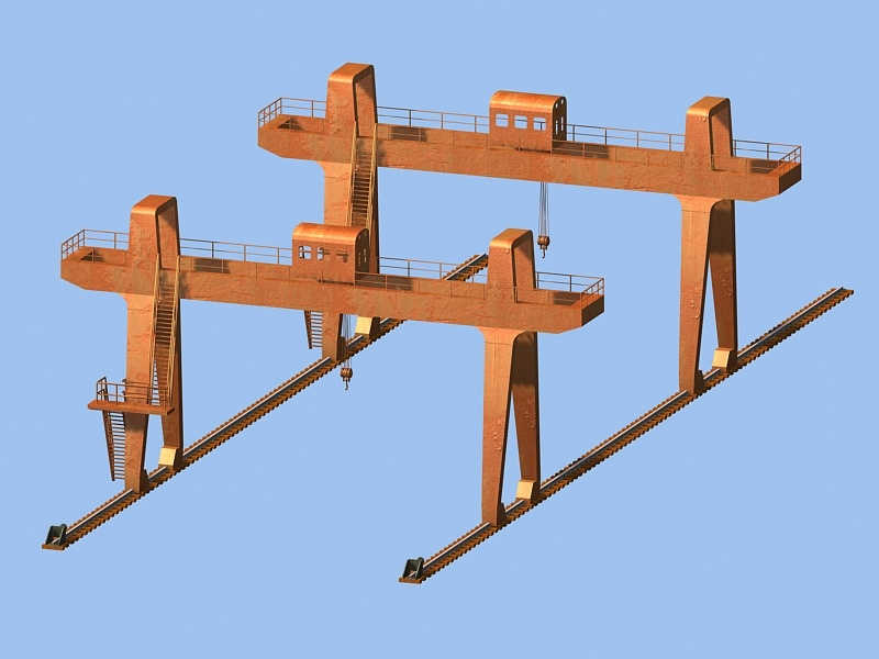 32t Heavy Duty Double Beam Gantry Crane