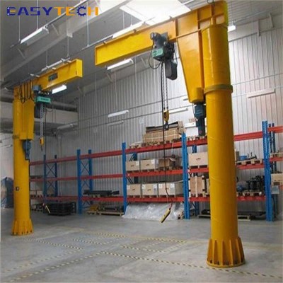 1t Steel Plate Lifter Rotating Arm Jib Crane Vacuum Lifter with Electric Hoist