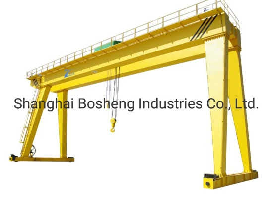 Cabin Control Double Girder Goliath Crane Gantry Crane for Outdoor