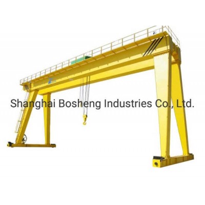 Cabin Control Double Girder Goliath Crane Gantry Crane for Outdoor