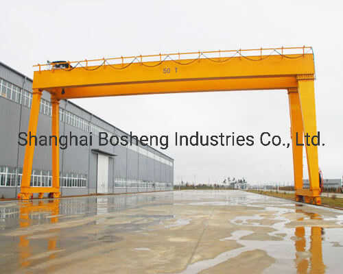 Cabin Control Double Girder Goliath Crane Gantry Crane for Outdoor