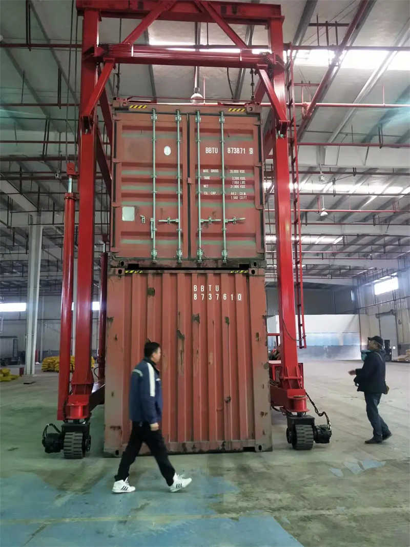 10 Ton Rtg Crane Double Beam Gantry Crane