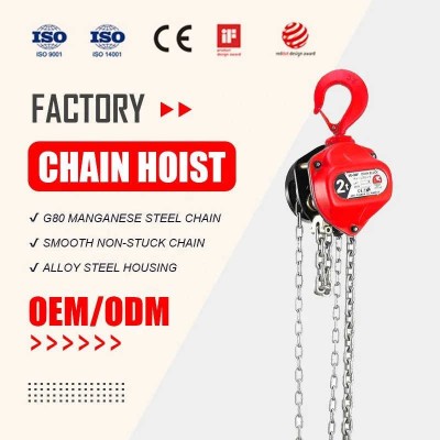 Ve 360 Chain Block Lifting Machine G80 Chain Safe Multi-Model Manual Hoist