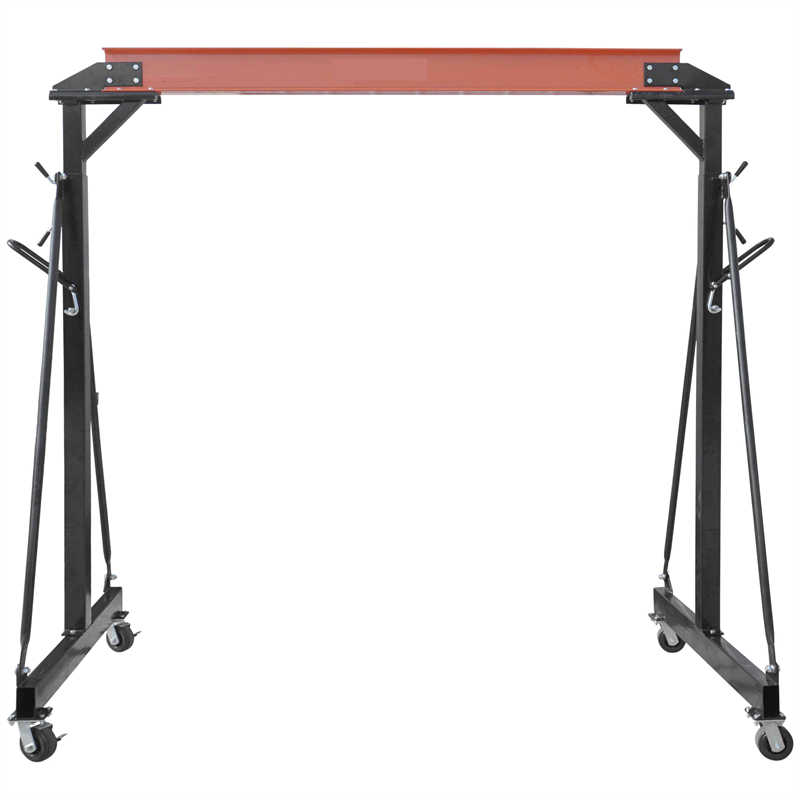 1 Ton 2 Ton a Frame Steel Movable Mobile Lifting Gantry Crane