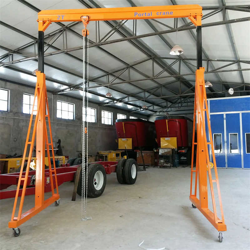 Heavy Duty Steel Small Portable Gantry Crane