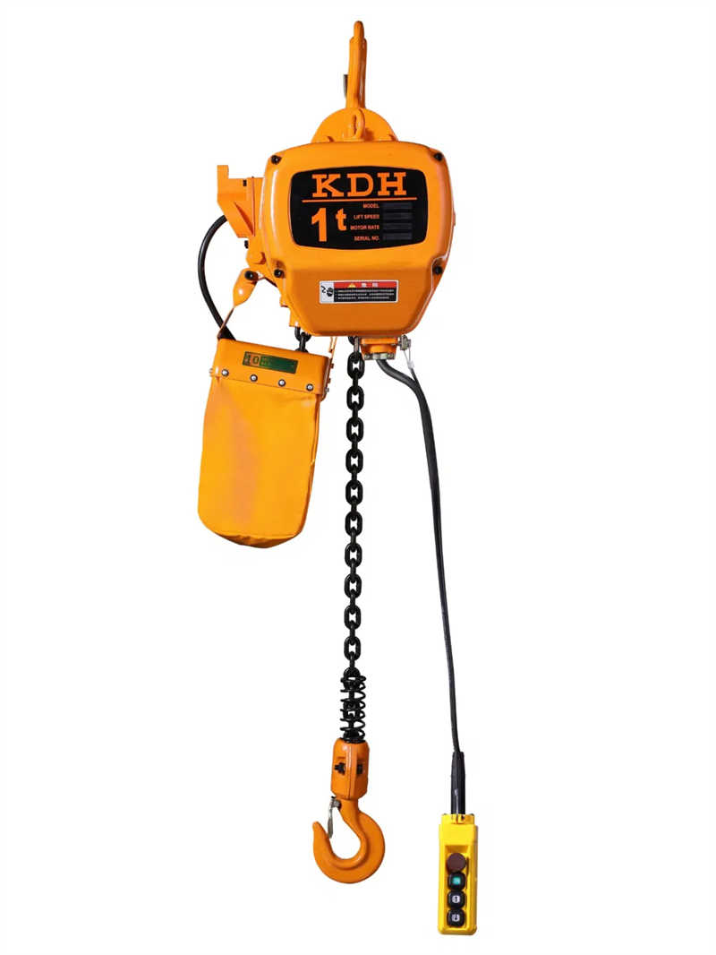 Hhbb 1 Ton Workshop Electric Chain Hoist with Hook