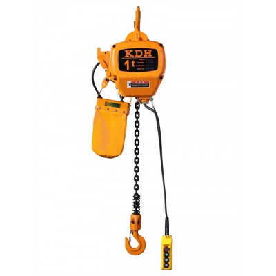 Hhbb 1-5 Ton Workshop Electric Chain Hoist with Hook