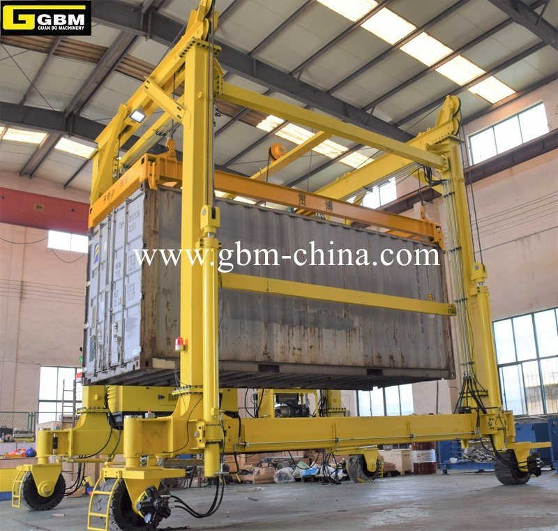 Gbm New Design Mobile Type Container Lifting Crane for Handling ISO Containers