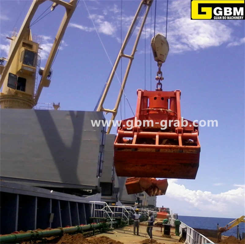 30t Electro Hydraulic Clamshell Bucket Crane Grab