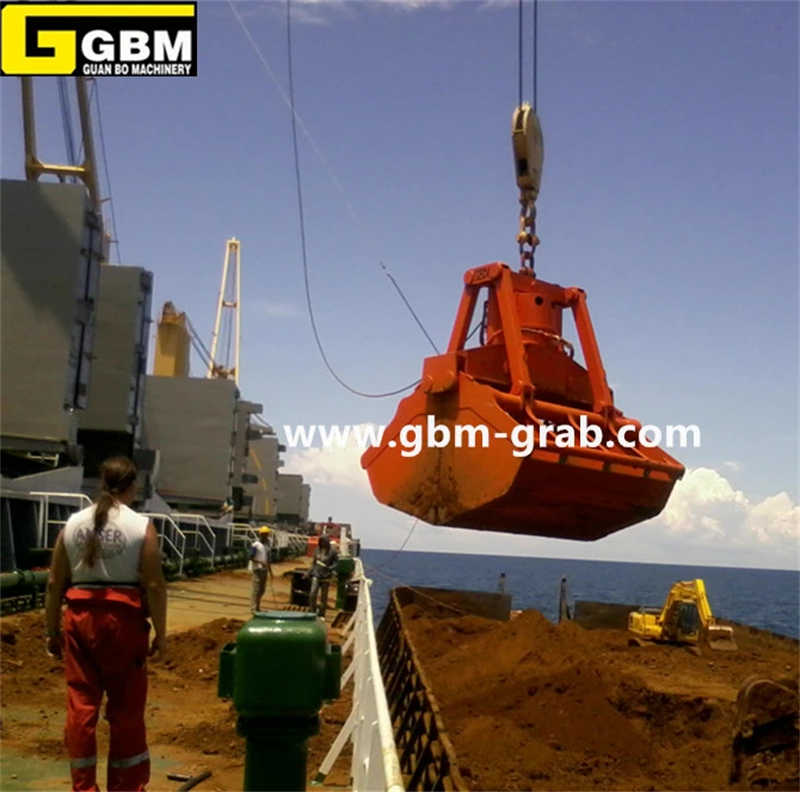 30t Electro Hydraulic Clamshell Bucket Crane Grab