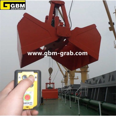 Electro Hydraulic Clamshell Bucket Marine Bulk Carrier Grab