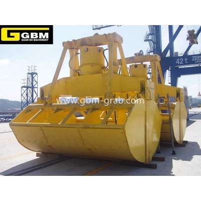 Electro Motor Hydraulic Quay Crane Grab 25ton