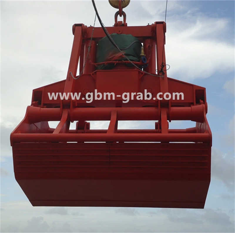 Ship Crane Electric Hydraulic Clamshell Bucket Maine Grab