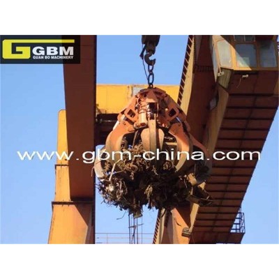 30t Electro Hydraulic Orange Peel Rock Grab