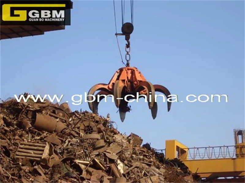 30t Electro Hydraulic Orange Peel Rock Grab