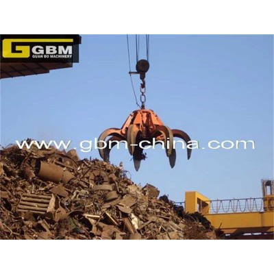 30t Electro Hydraulic Orange Peel Rock Grab