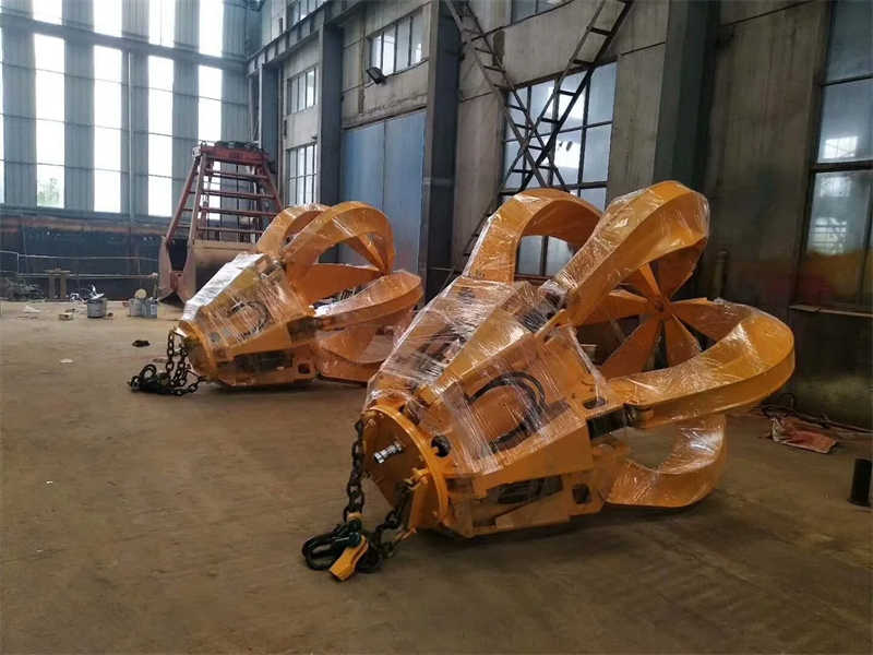 30t Electro Hydraulic Orange Peel Rock Grab