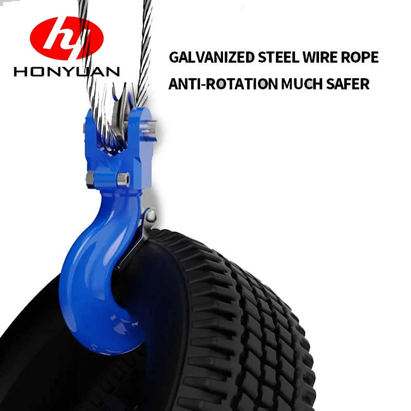 Lifting Equipment 3ton 5ton Electric Wire Rope Hoist with Trolley