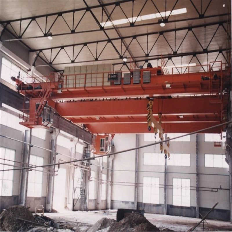 QC Type Electromagnetic Double Girder Overhead Crane Heavry Duty