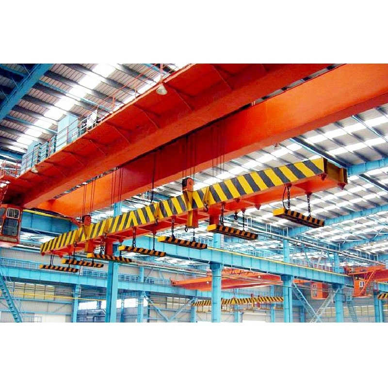 QC Type Electromagnetic Double Girder Overhead Crane Heavry Duty