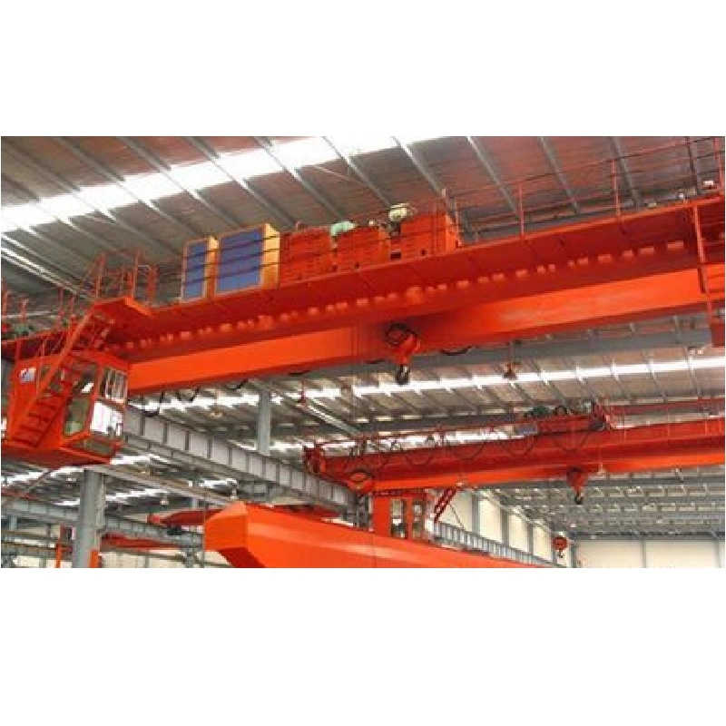 QC Type Electromagnetic Double Girder Overhead Crane Heavry Duty