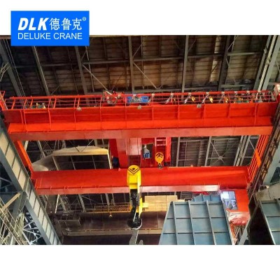 80 Tons Double Girder Overhead Crane Electric Bridge Crane Heavy Duty