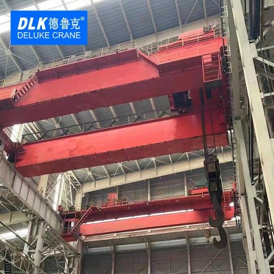 80 Tons Double Girder Overhead Crane Electric Bridge Crane Heavy Duty