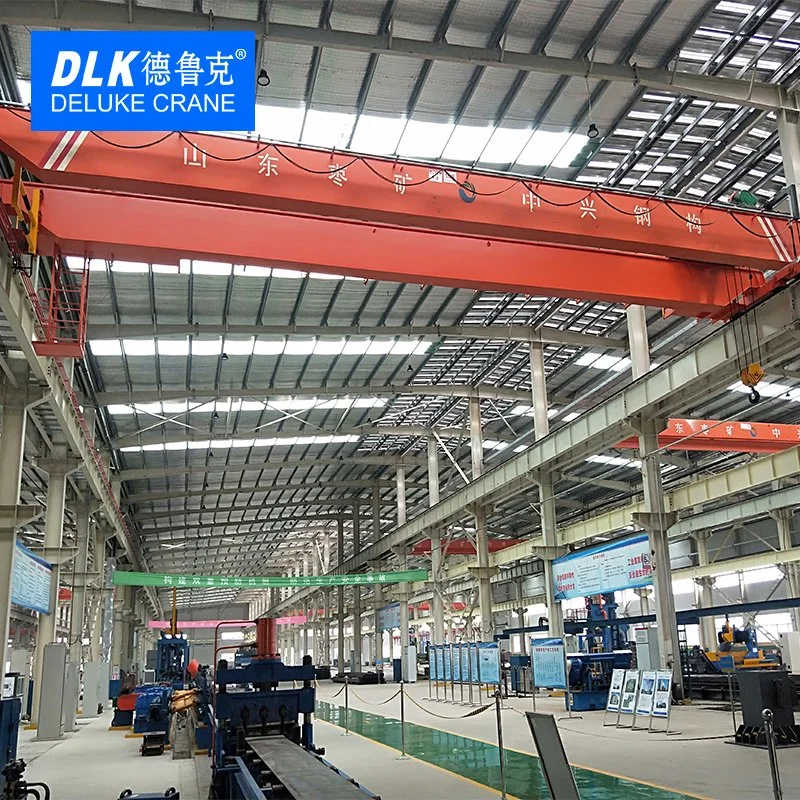 80 Tons Double Girder Overhead Crane Electric Bridge Crane Heavy Duty