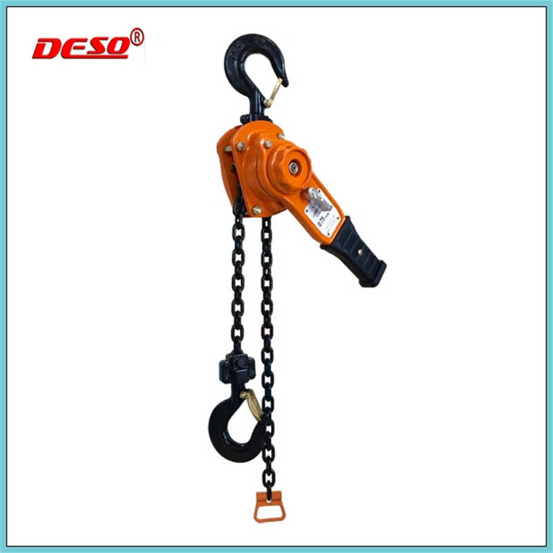 Heavy Duty X Type Manual Lifting Steel Lever Block / Hoist with Hook