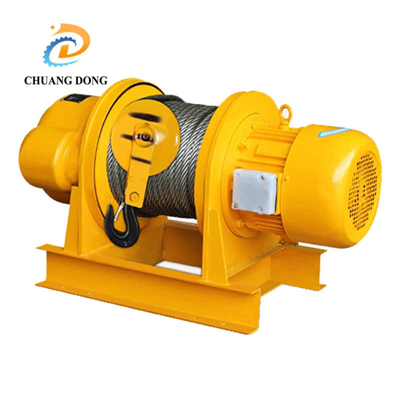 5~100 Ton Pulling Boat Wire Rope Slipway Electric Winch