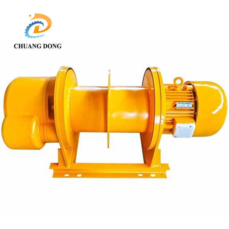 5~100 Ton Pulling Boat Wire Rope Slipway Electric Winch