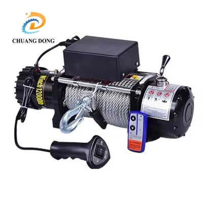 Powerful 12V DC 4X4 off-Road 20000 Lbs Electric Winch