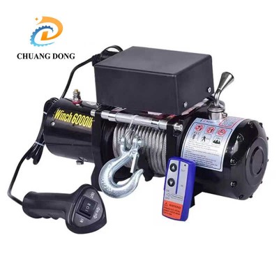 Electric Winch 12V 6000lbs/12000lbs for Car